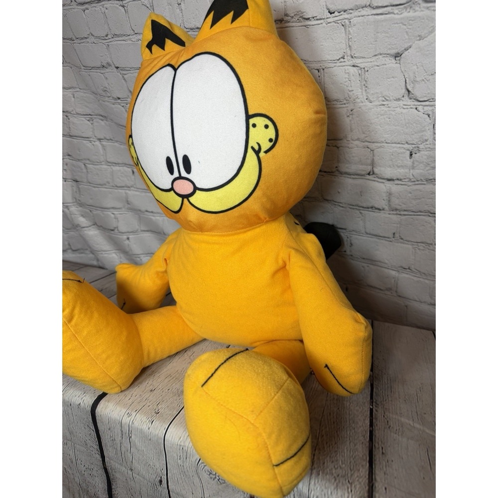 Garfield Jumbo Plush 23" Carnival Prize Vintage Bean Stuff - Picture 3 of 8